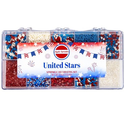 Mystic Sprinkles United Stars Decorating Kit 5.5oz