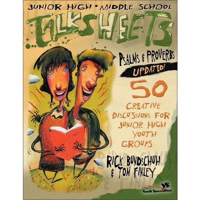Junior High and Middle School Talksheets Psalms and Proverbs-Updated! - by  Rick Bundschuh & Tom Finley (Paperback)