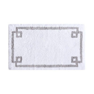 SEVOBAL Bathroom Rugs Bath Mat Rug Home Decor Carpet Shower Mat Home Decor for Bathtub Side Floor Shower Room Bathroom, White, 40"*24"*0.5"