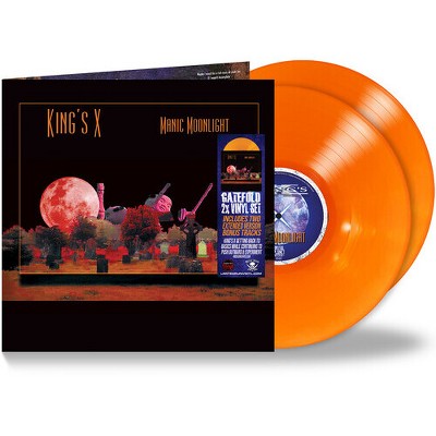 King's X - Manic Moonlight - Orange (Colored Vinyl Orange Limited Edition Remastered Bonus Tracks Gatefold LP Jacket)