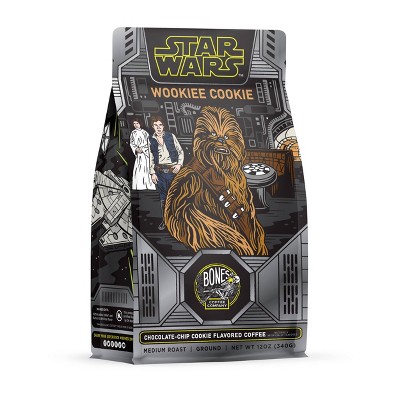 Bones Coffee Company Star Wars Wookiee Cookie Chocolate-Chip Cookie Flavored Medium Roast Ground - 12oz