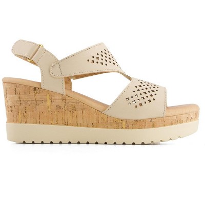 Andrea Women's Wedge Casual Comfort Sandals 65513