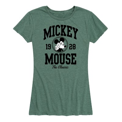 Women's - Disney - Mickey Mouse Collegiate The Classic Short Sleeve Graphic T-Shirt