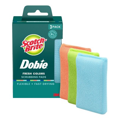 Scotch-Brite Dobie Cleaning Pads - Colors - 3ct