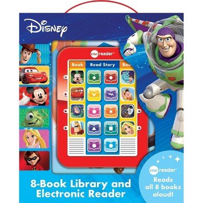 Pi Kids Disney Mickey Mouse and Pixar Friends! Electronic Me Reader 8-Book Library Boxed Set: Stories from Toy Story, Cars, and Monsters Inc.