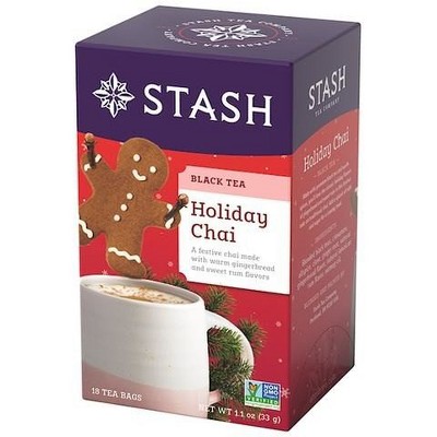 Holiday Chai Black Tea by Stash Tea  -  18 Tea Bag