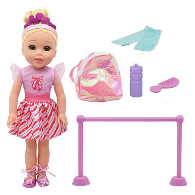 New Adventures Style Dreamers: Ballet Set W/ Pink 14" Doll, 5pc