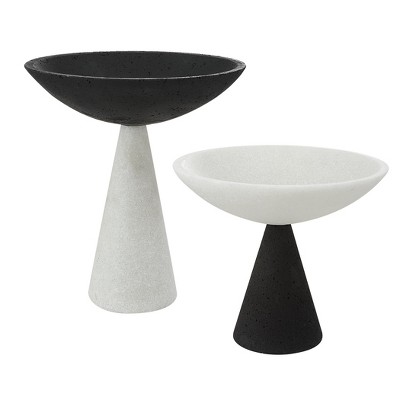 Uttermost Antithesis Marble Bowls, Set of 2