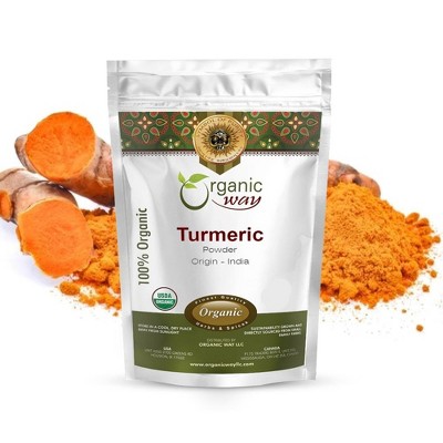 Organic Way Turmeric Powder 1/2 Lbs 8 Oz
