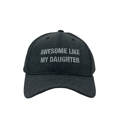 Awesome Like My Daughter Hat Funny Dad Cap - Crazy Dog Hat With Sarcastic Sayings