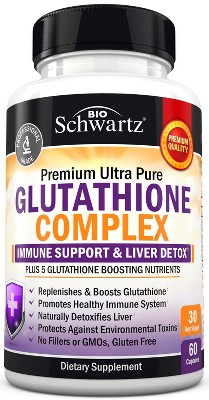 Glutathione Complex Capsules, Bioschwartz, 60ct