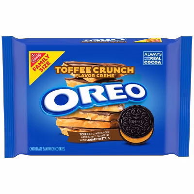 OREO Toffee Crunch Cookies - 17oz