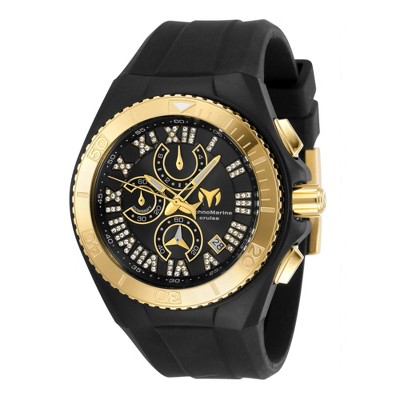 Technomarine TM-119016 Men's Cruise Star Black Dial Strap Watch