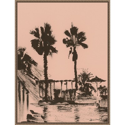 Amanti Art Holiday by Dan Hobday Framed Canvas Wall Art