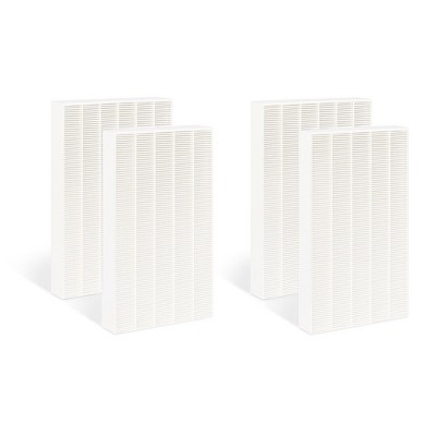 Nispira Premium True HEPA Filter Replacement Compatible with Sharp Air Purifier KC-850U, Compared to Part FZ-C100HFU, 4 Packs