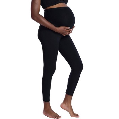Women's Essential Stretch Secret Fit Over the Belly Maternity Leggings | Motherhood Maternity