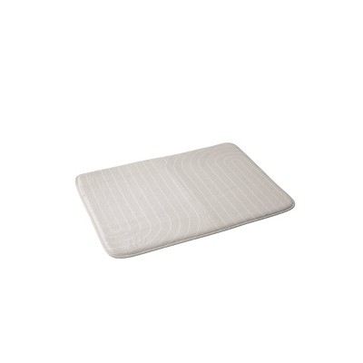 
Colour Poems Minimal Line Curvature Memory Foam Bath Mat - Deny Designs