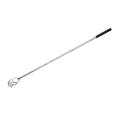 Unique Bargains Stainless Steel Bear Claw Telescopic Massage Back Scratcher 22.8"