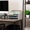 Mind Reader Vertical File Holder Paper Trays Plastic - 2 of 4