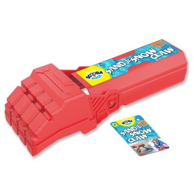 Scooba Duck Sand & Snow Digger – Red/Blue Hand Shovel, Robotic Arm for Kids 3+