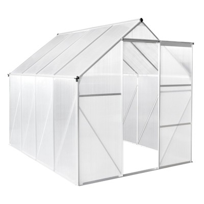 Karl Home | 6 ft. x 8 ft. Hybrid Polycarbonate Greenhouse