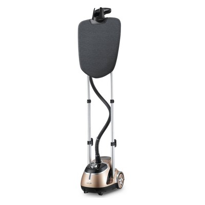 SALAV GS44-DJ Professional Garment Steamer with Built-In Ironing Board: Standing Clothing Steamer, 1.8L Tank, 60 Min Steam