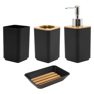 Unique Bargains Square Soap Pump Dispenser Set 1 Set