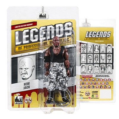 Legends of Professional Wrestling Series Action Figures: New Jack [Bloody Variant]