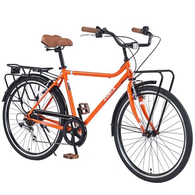 KTMBDW Bike, 26 inch Commuter Bicycle for Adult Men and Women, 7-Speed/Steel Frame, Comfortable City Bikes, Ergonomic Upright Design