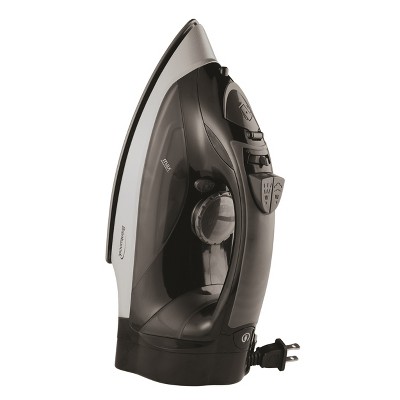 Brentwood Steam Iron With Retractable Cord in Black