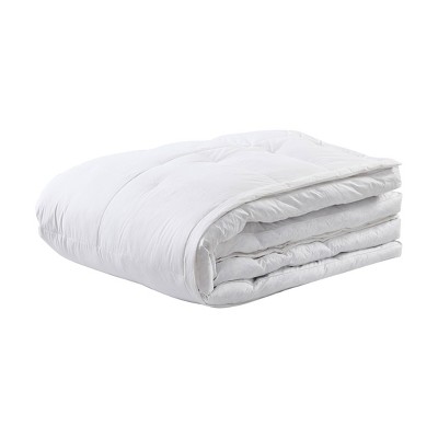 HeiQ Cooling 3" Thick White Downtop Featherbed - Serta