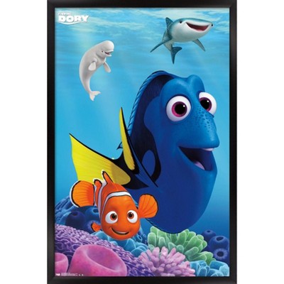 Trends International Disney Pixar Finding Dory - Dory Framed Wall Poster Prints