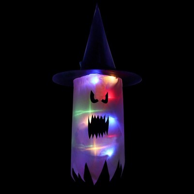 MyKids-USA Halloween Colorful Glowing Wizard Hats Decorative Accessory