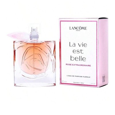 La Vie Est Belle Rose Extraordinaire By Lancome Rose, Rose Water, Iris, Musk, Woody Notes Women Eau De Parfum Florale Spray 3.4 Oz   3.4 Oz Fragrance