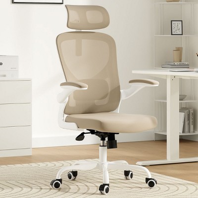 Kumasinova Ergonomic Office Chair with Adjustable Headrest,Swivel Desk Chair with Gas-Lift Mechanism,Rolling Computer Chair,300lbs Capacity