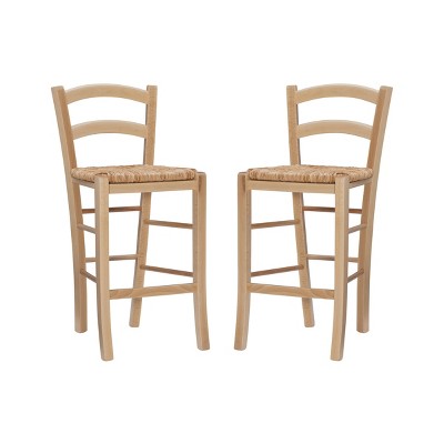 Set of 2 Emilo Counter Height Barstools - Linon