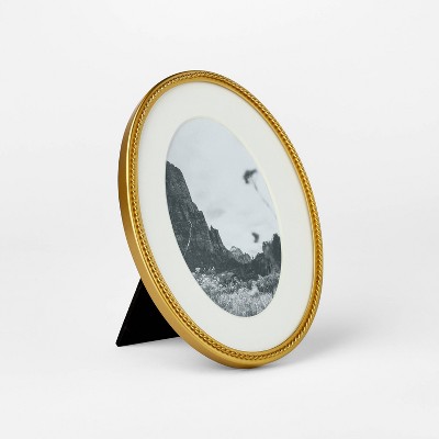 Twisted Metal Oval Picture Frame - Threshold™ designed with Studio McGee