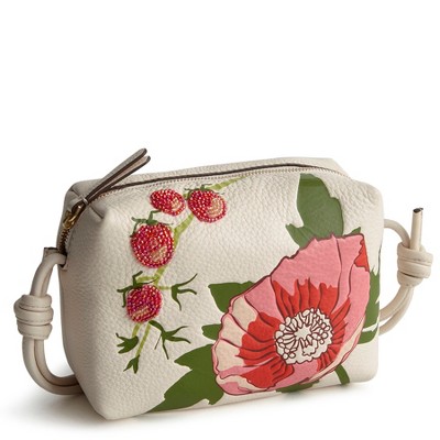 Vera Bradley Women's Leather Blake Crossbody Bag