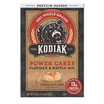 Kodiak Protein-Packed Flapjack & Waffle Mix Chocolate Chip - 18oz