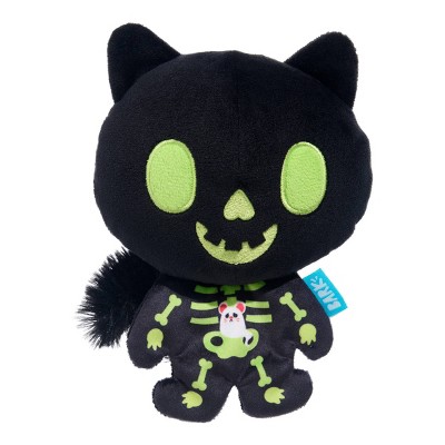 BARK Afraid of the Bark Halloween CAT Scan Kitty Animal Plush Dog Toy