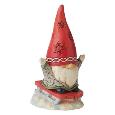 Jim Shore 5.25 In Snow Much Fun! Christmas , Gnome Sledding (1PC)