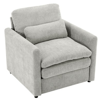 YOOCOZZ 31.9" Oversized Comfy Cloud Sofa with Double Cushions