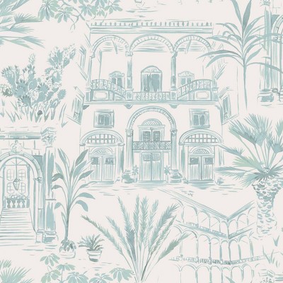Tempaper Boulevard Toile Non Pasted Wallpaper