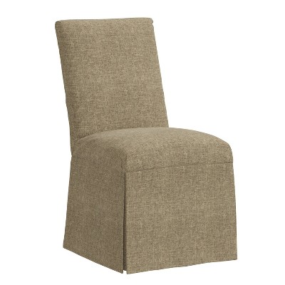 Skyline Furniture James Slipcover Armless Dining Chair Zuma
