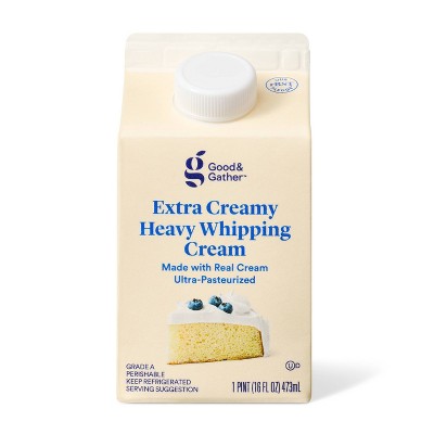Extra Cream Heavy Whipping Cream - 16 fl oz - Good & Gather™
