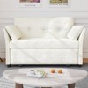 Vipbear 51"Convertible Sofa Bed,3-in-1 Folding Sofa Bed for Small Spaces,Modern Loveseat Compact Sleeper Couch for Guest Room Apartment - 2 of 4