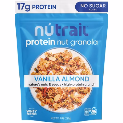 NuTrail Vanilla Almond Protein Granola - 8oz