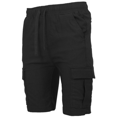 Galaxy By Harvic Men’s Slim Fit Super Flex Stretch Cargo Jogger Shorts
