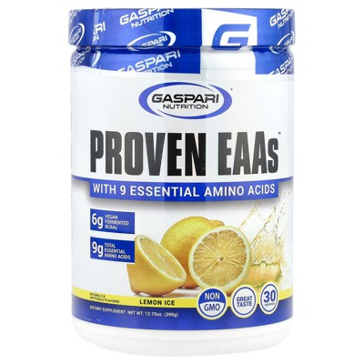 Gaspari Nutrition Proven EAAs™, Lemon Ice, 13.75 oz (390 g)