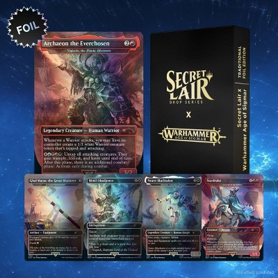 Magic The Gathering Magic: The Gathering TCG - Secret Lair x Warhammer Age of Sigmar - Foil